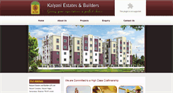 Desktop Screenshot of kalyanibuilt.com